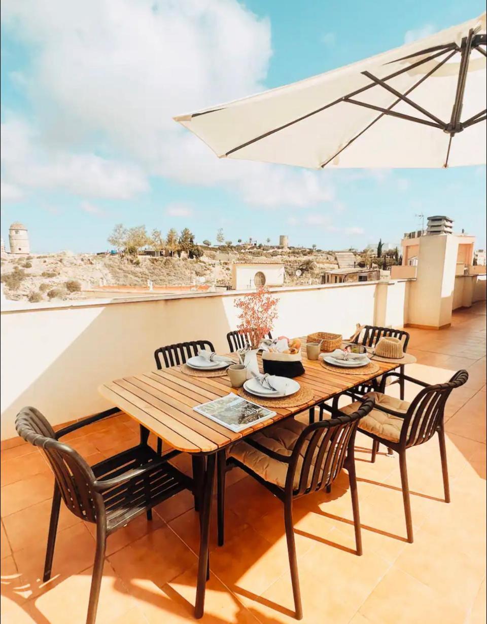 卡塔赫纳Casa Jara- With A Private Terrace 360 Views In Old Town - Free Parking公寓 外观 照片